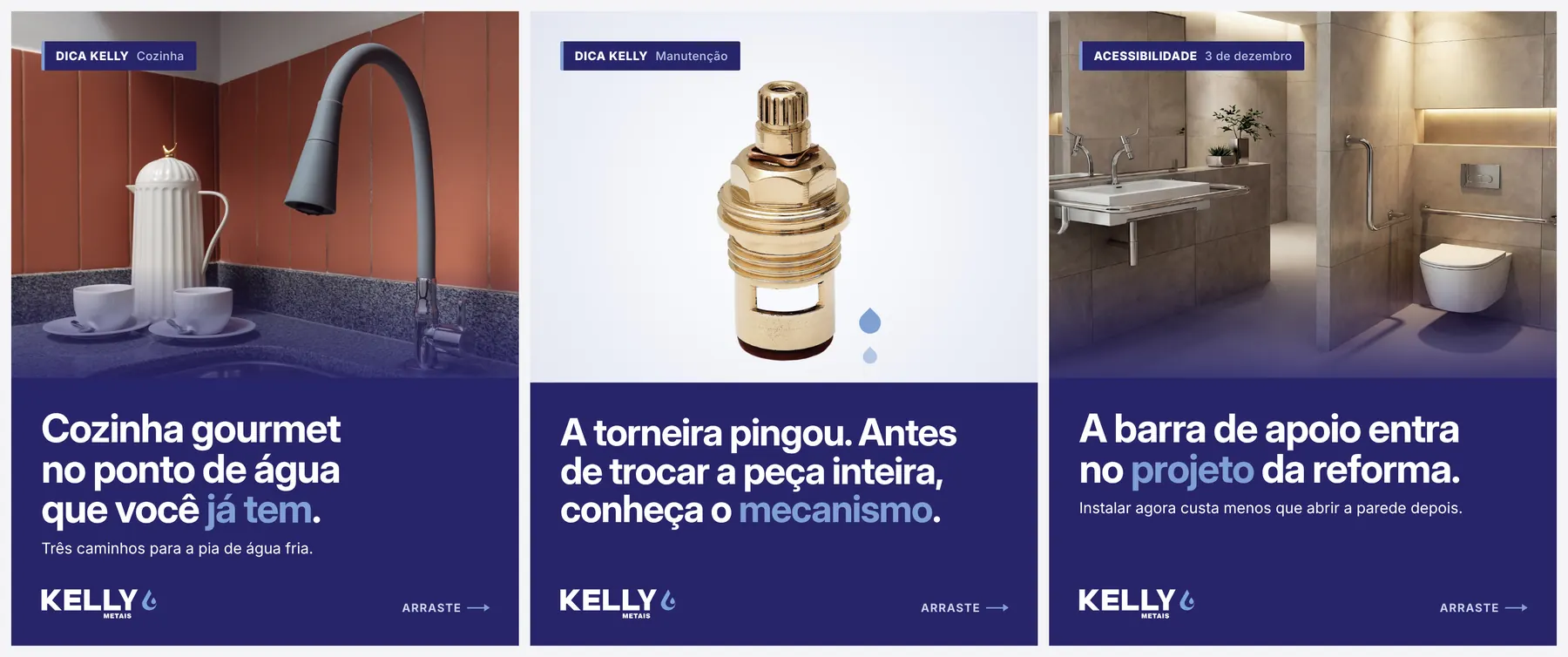 Dica Kelly: cozinha, mecanismo e acessibilidade em carrosséis técnicos.