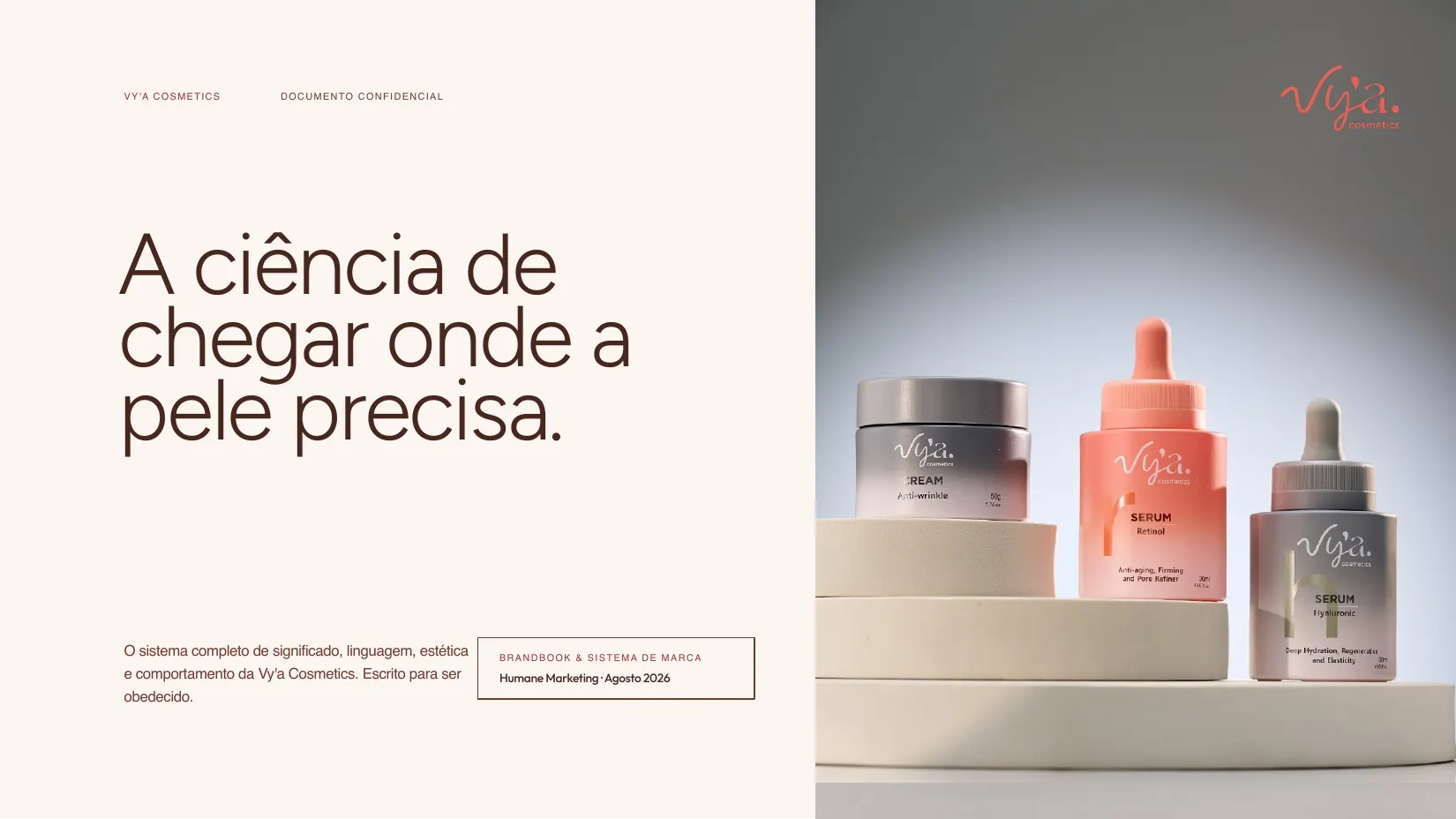 Capa do Brandbook & Sistema de Marca: um documento escrito para ser obedecido.