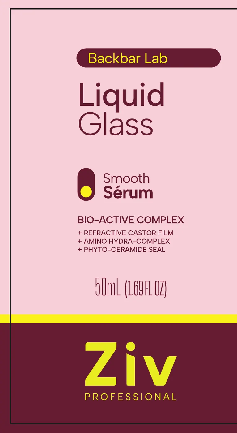Liquid Glass: na Backbar Lab a pílula diz a linha e a cor única faz a família.